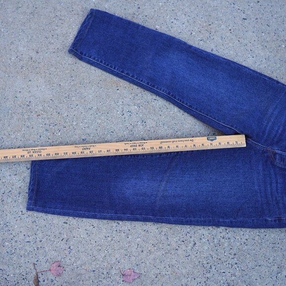 Levi's Wedgie Straight Jeans W29 L28 High Rise Button Fly Best Selling Fit - Picture 9 of 12